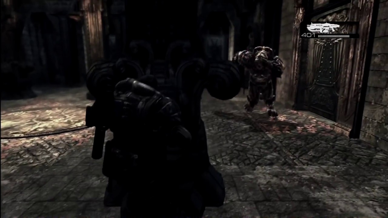 Gears of War — Битва с боссом-берсерком