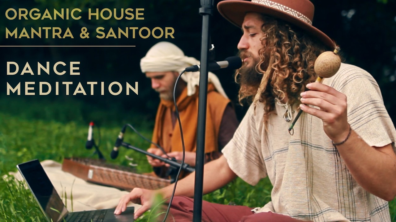 Santoor Meets Organic House | Dulcimer & Krishna Mantra | 1 Hour Dance Meditation