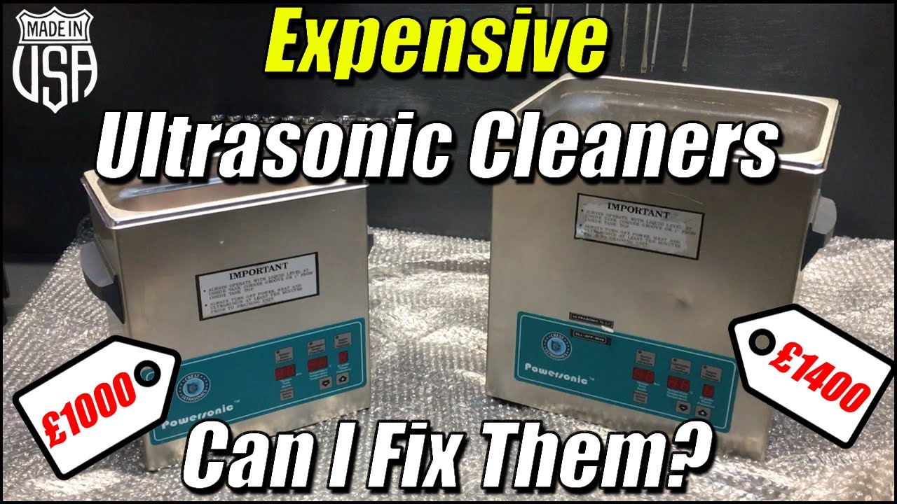 Two Expensive, But Faulty, Crest Powersonic Ultrasonic Cleaners | Can I Fix Them?
