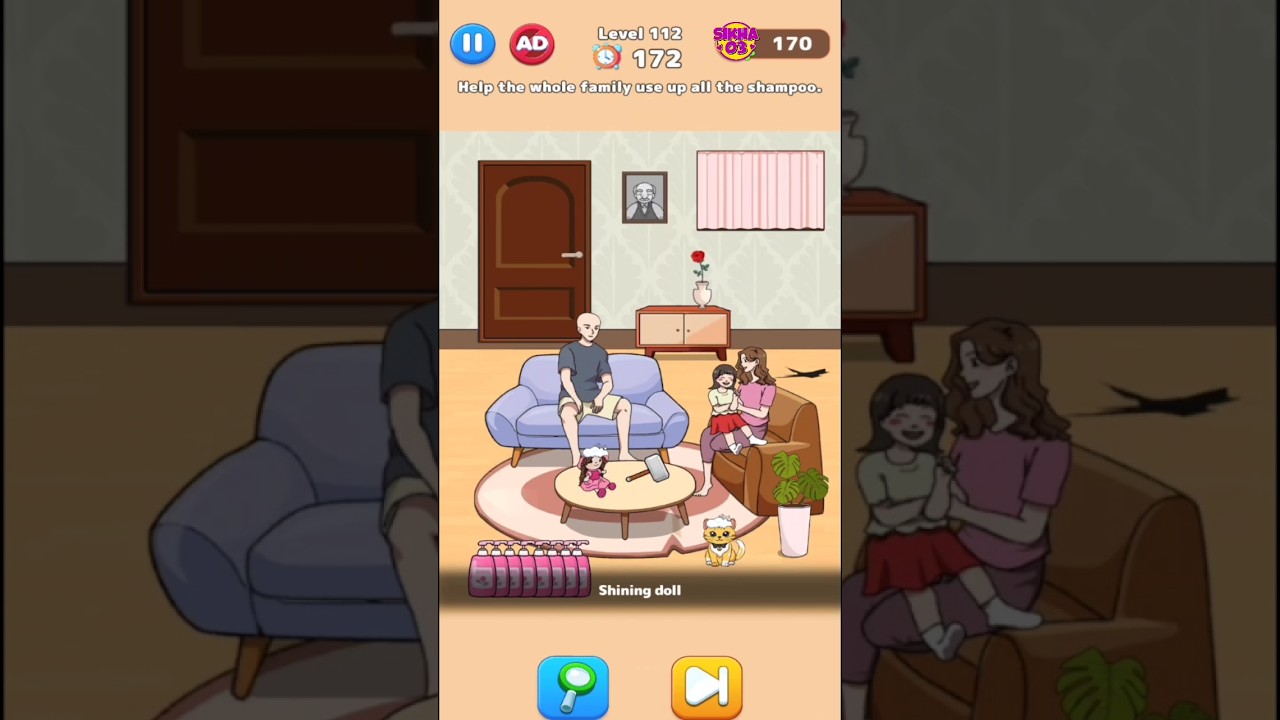 Tricky Prank Annoying Quest Level 112 | Help The Whole Family Use Up All The Shampoo