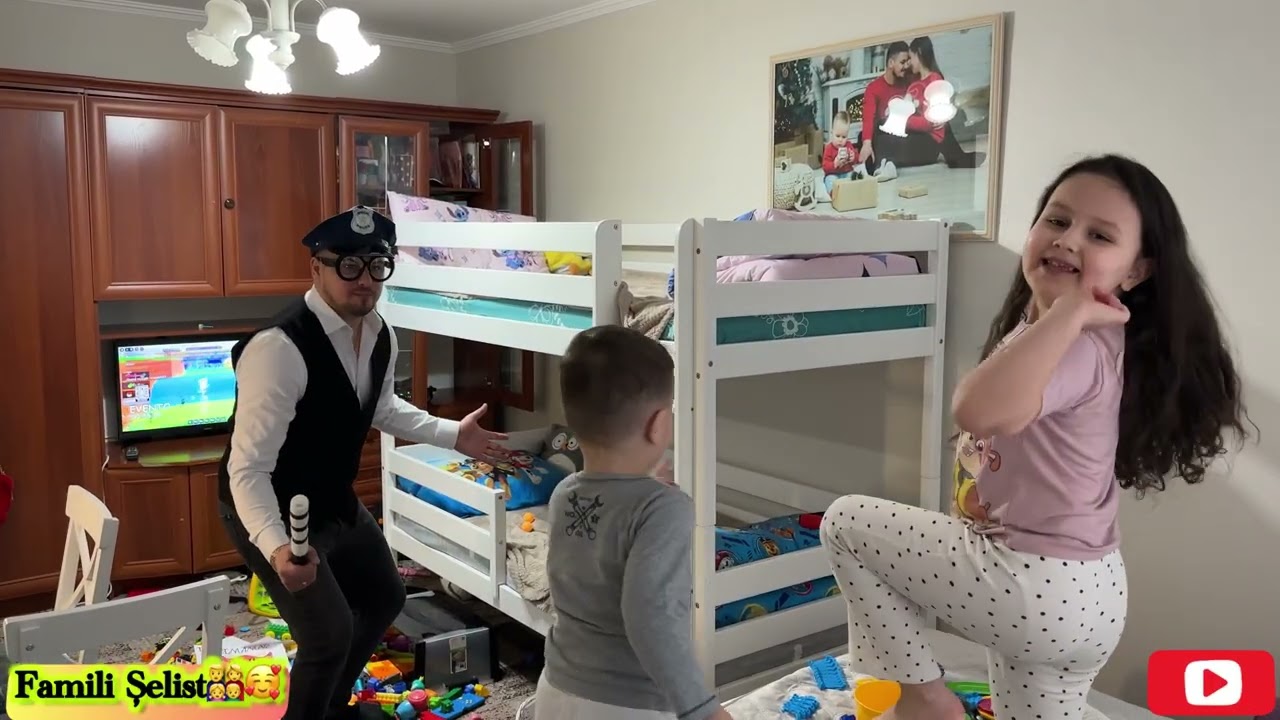 😱Aoleu!!! Polițistu Gigi👮🏻a FOST adormit de LUCA și SELENA fără ca EL să ȘTIE.🫣🫢🤦‍♂️
