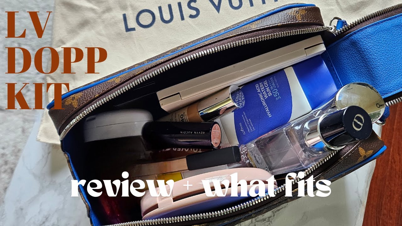 LOUIS VUITTON DOPP KIT - Reveal + What Fits!
