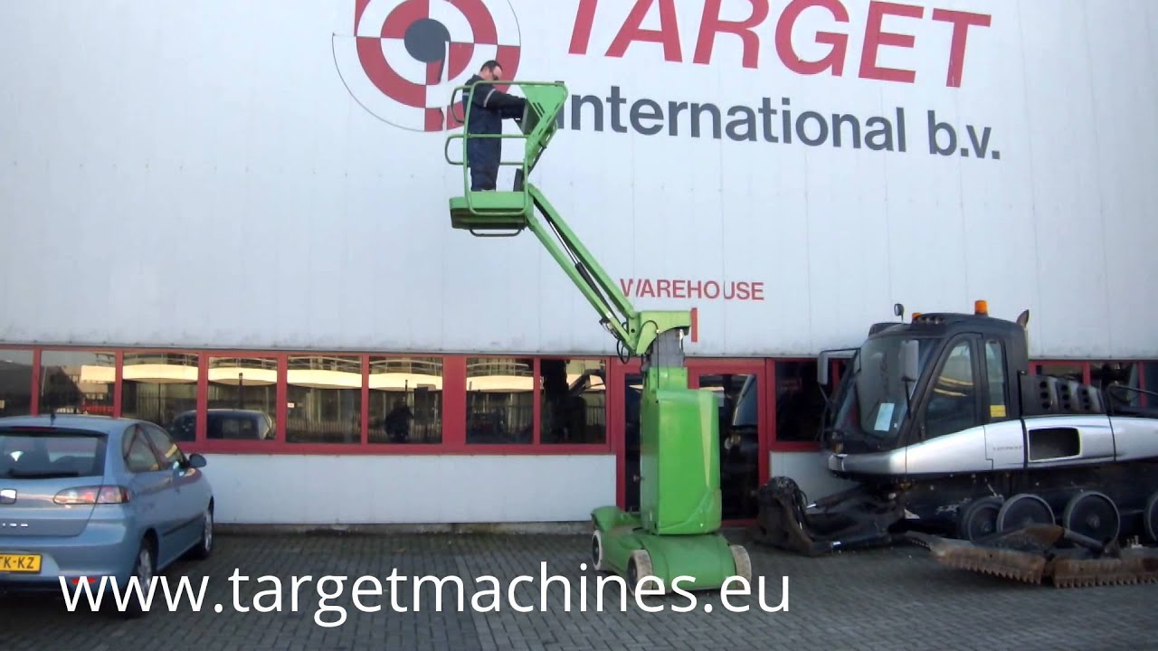 774566 HAULOTTE STAR 10-1 VERTICAL MAST AERIAL WORK LIFT PLATFORM W/JIB ELECTRIC 2006 1000CM