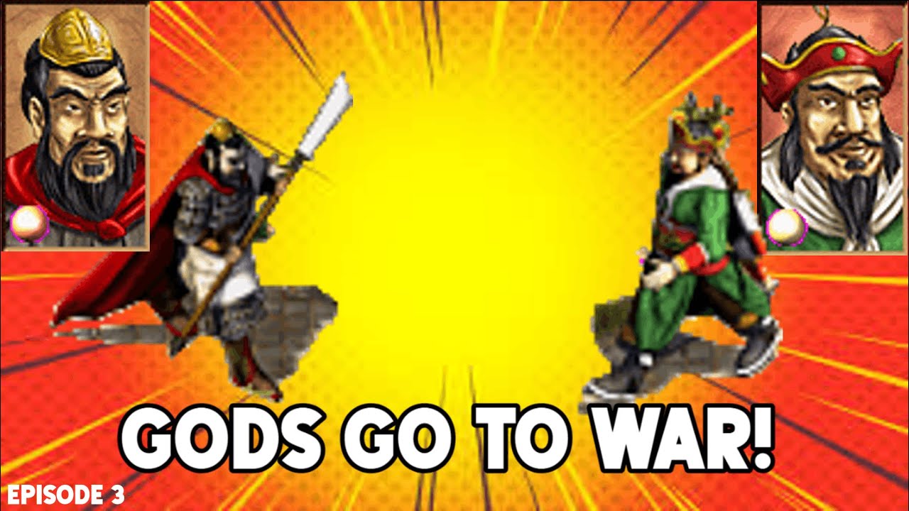 I did the First God on God battle in Emperor: ROTMK on YouTube