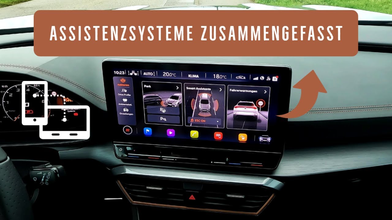 Cupra Formentor - Assistenzsysteme Zusammengefasst
