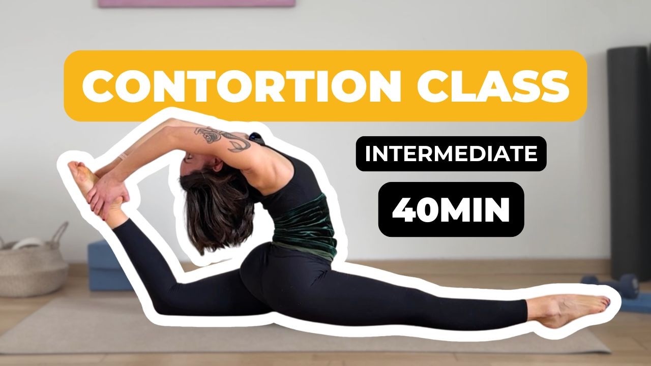 Contortion Class at Home | Front Splits and Backbends