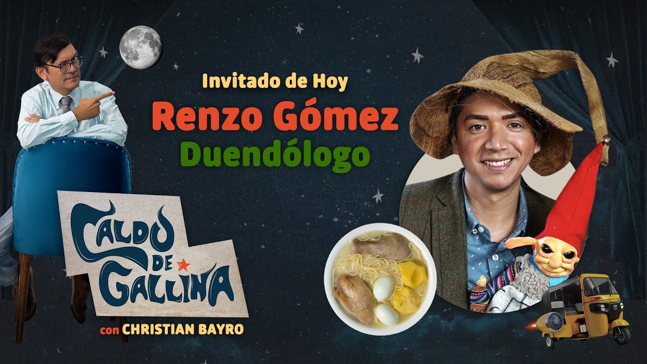 Renzo Gómez en #CALDO DE GALLINA 🐔