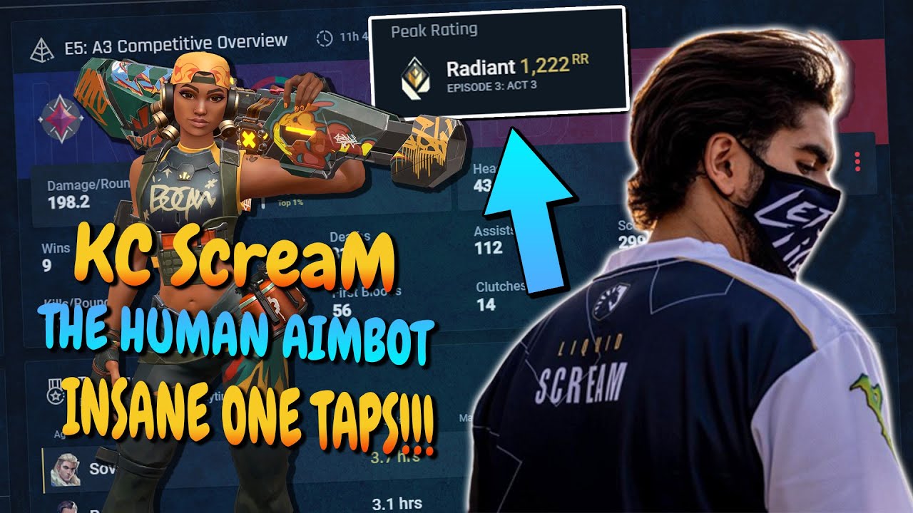 These ONE TAPS Will SHOCK YOU!! KC ScreaM INSANE RAZE *Crazy Aim*