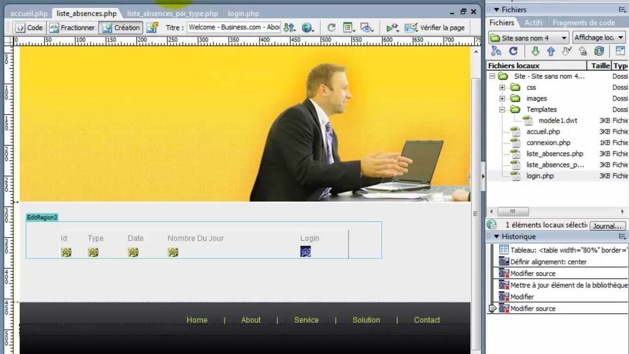 Créer un site web en PHP avec MySQL