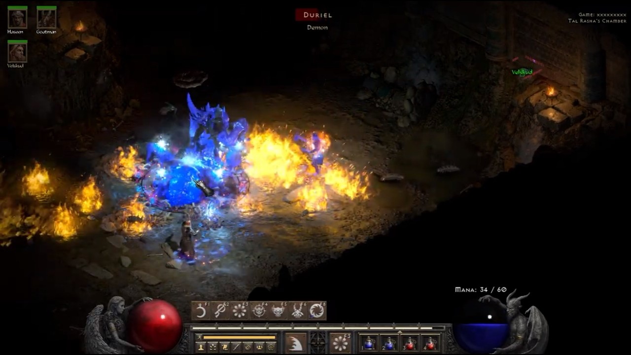 Diablo 2 Resurrected - Warlock Blind Playthrough - Act 2