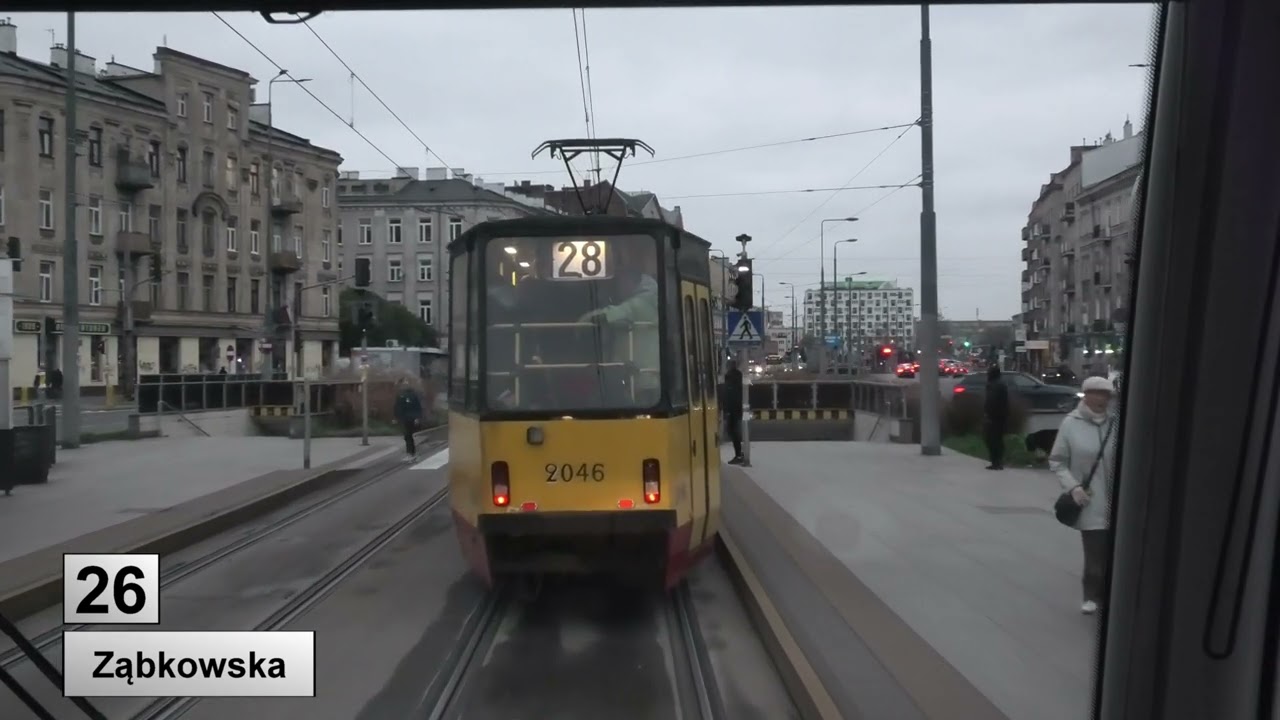 Tramwaje Warszawa 2022 Linia 26