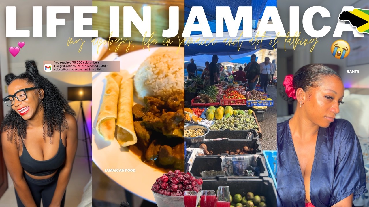VLOG: my apology to all Jamaicans, curry goat, probs in Kingston, police,oxtail,restaurant + hauls