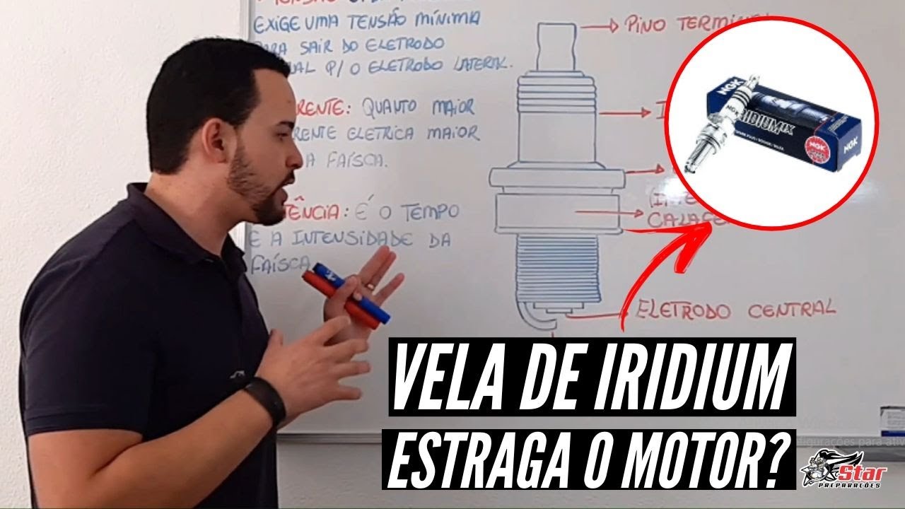 A vela de iridium estraga o motor? I Star Preparações