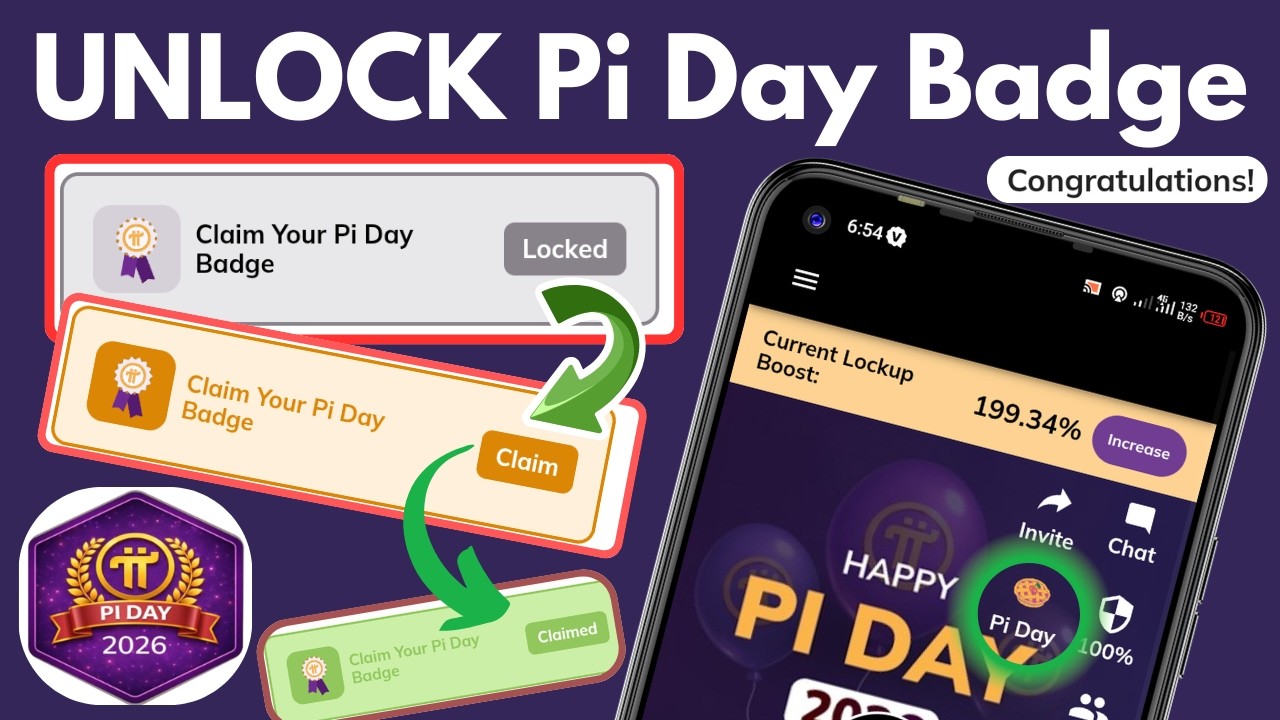 Pi network update: Unlock Pi Day Badge & Complete Every Step | Pi Day 2026 Scavenger Hunt Guide
