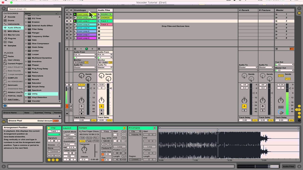 Experimental Sound Design w/ Ableton Vocoder