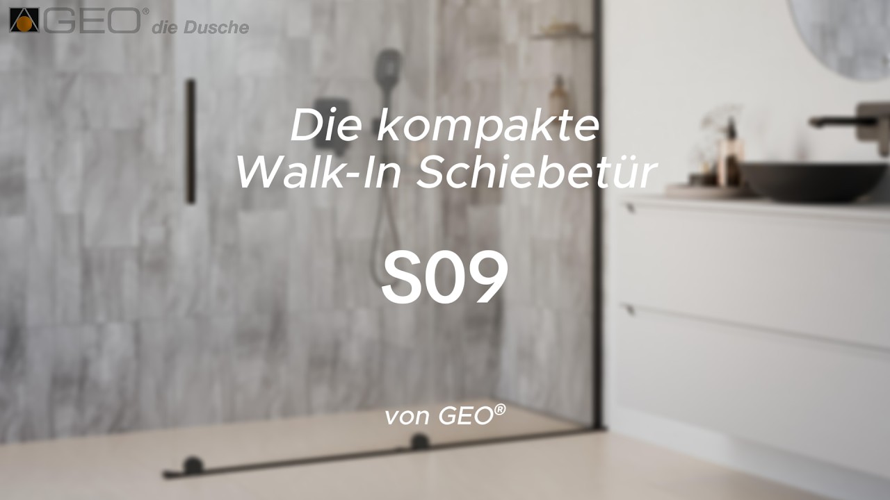 Die kompakte Walk-In Schiebetür