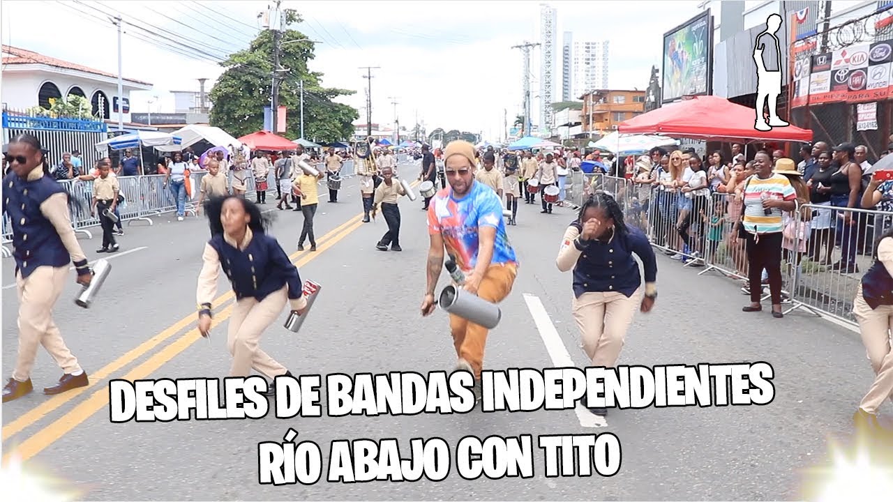 Desfiles de Bandas Independiente en Río Abajo, con Tito - Da Flow Internacional