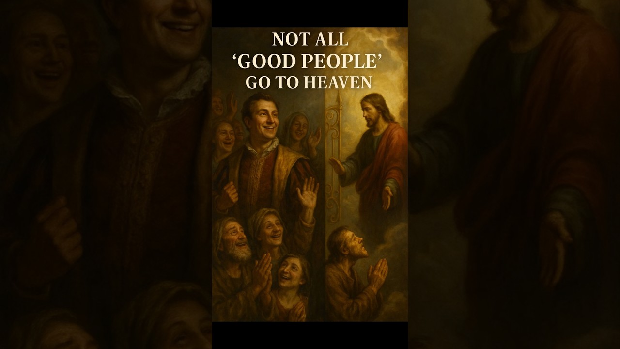 Not All &ldquo;Good People&rdquo; Go to Heaven &mdash; Catholic Truth They Don&rsquo;t Tell You #Shorts #ViralShorts