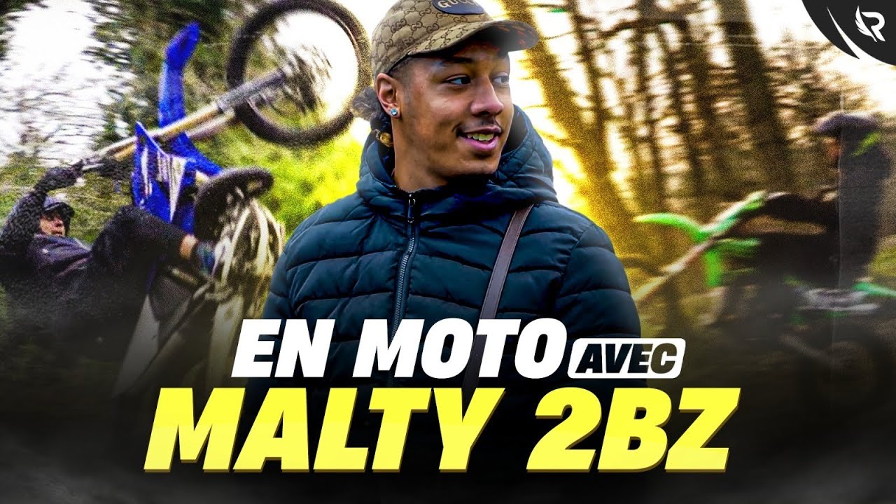 On fait de la motocross avec Malty 2BZ I Interview