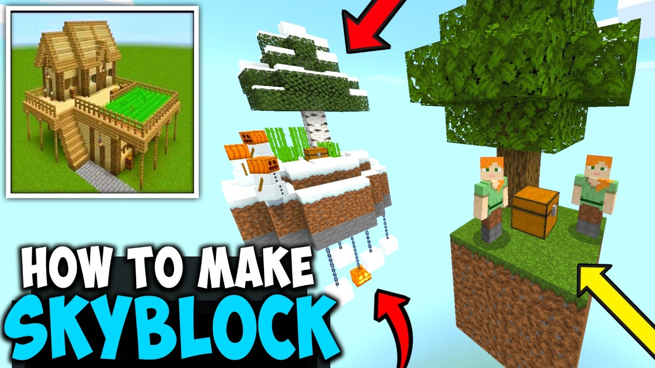 Craft World How To Make Skyblock 2025 | Craft World Block Crazy How To Play Skyblock Multiplayer