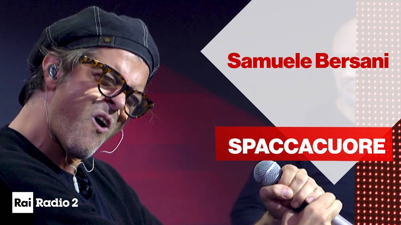 Samuele Bersani dal vivo a Radio2 Social Club - 