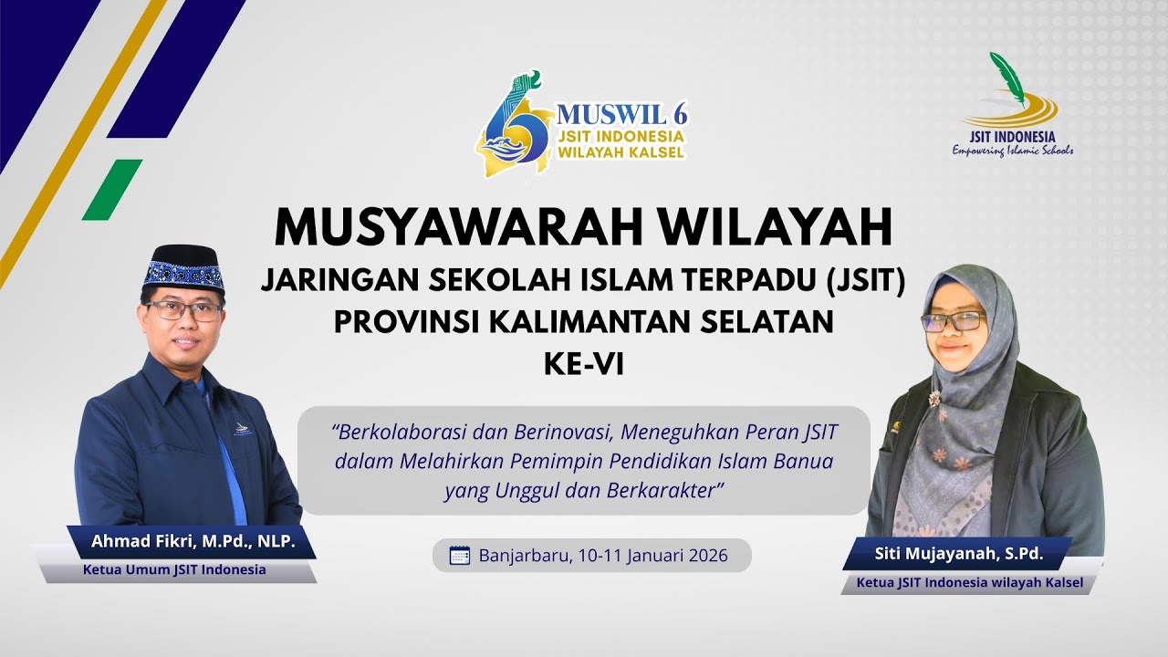 Sidang Pleno Muswil ke-VI JSIT Indonesia wilayah Kalimantan Selatan