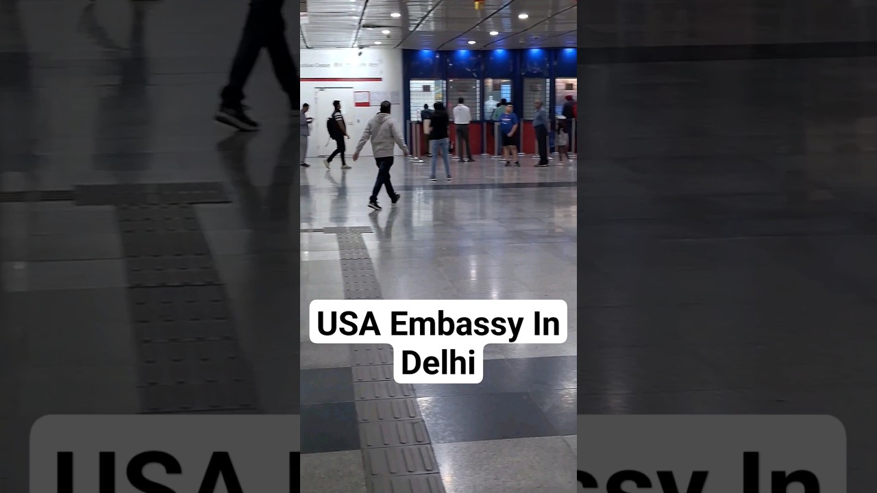 USA Embassy In Delhi || VFS Global || 