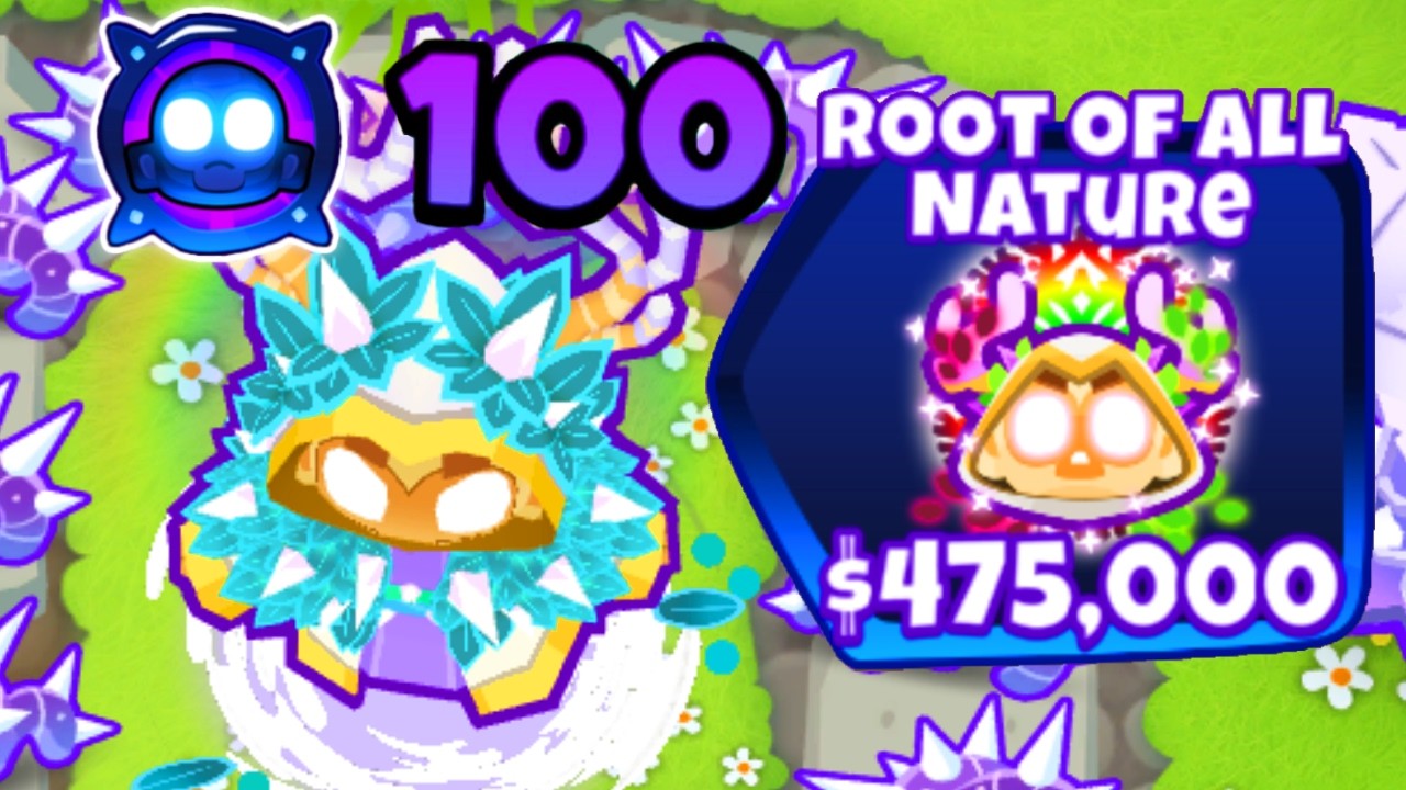The Level 100 Druid Paragon Is UNREAL! (Bloons TD 6)