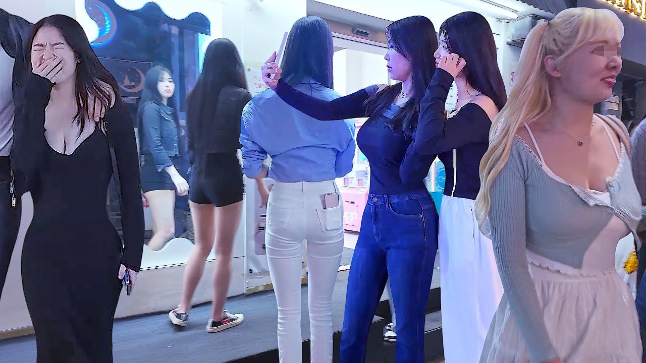 [4K 젊은 에너지가 넘치는 건대 거리] 건대 먹자 골목은 서울에서 가장 젊은 거리여서 에너지가 넘치네요^^ #건대#SEOUL#KOREA