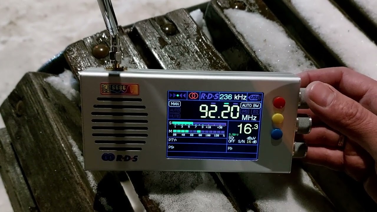 Обзор приема FM радиостанций в Серпухове на приемник TEF6686 04.12.2022