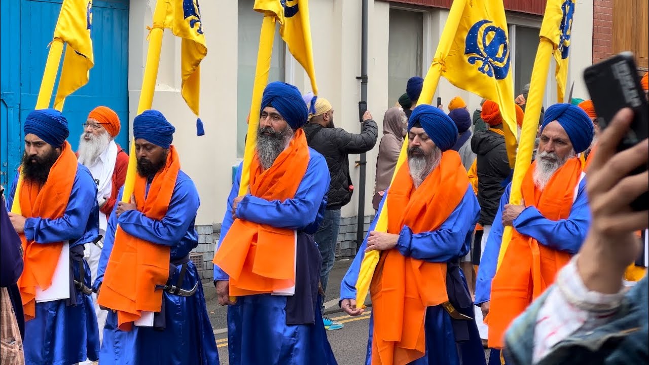 Visakhi Nagar Kirtan Wolverhampton (UK) 16-04-2023 || Anchor Saab Aujla