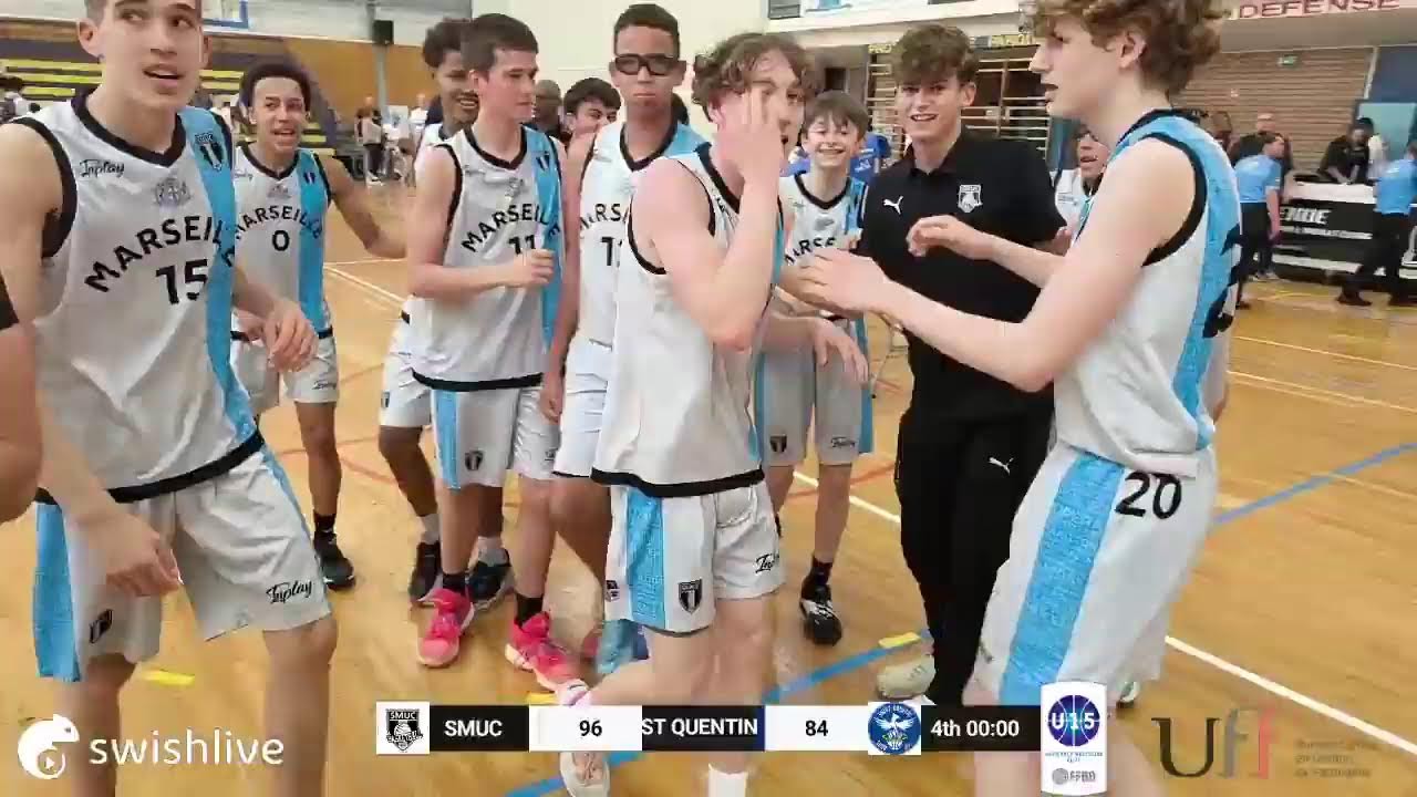 Final Four U15 France: Finale 
SMUC VS ST QUENTIN