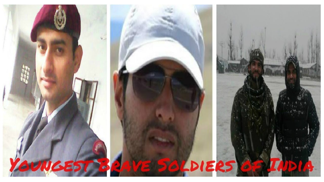 5 young and brave soldiers of the Indian Army