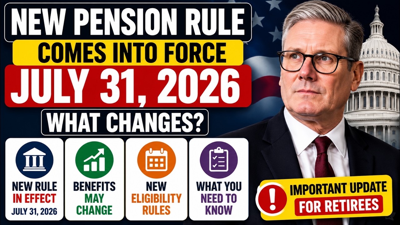 New Pension Rule from July 31, 2026 &mdash; Big Changes You Must Know Before It&rsquo;s Too Late!