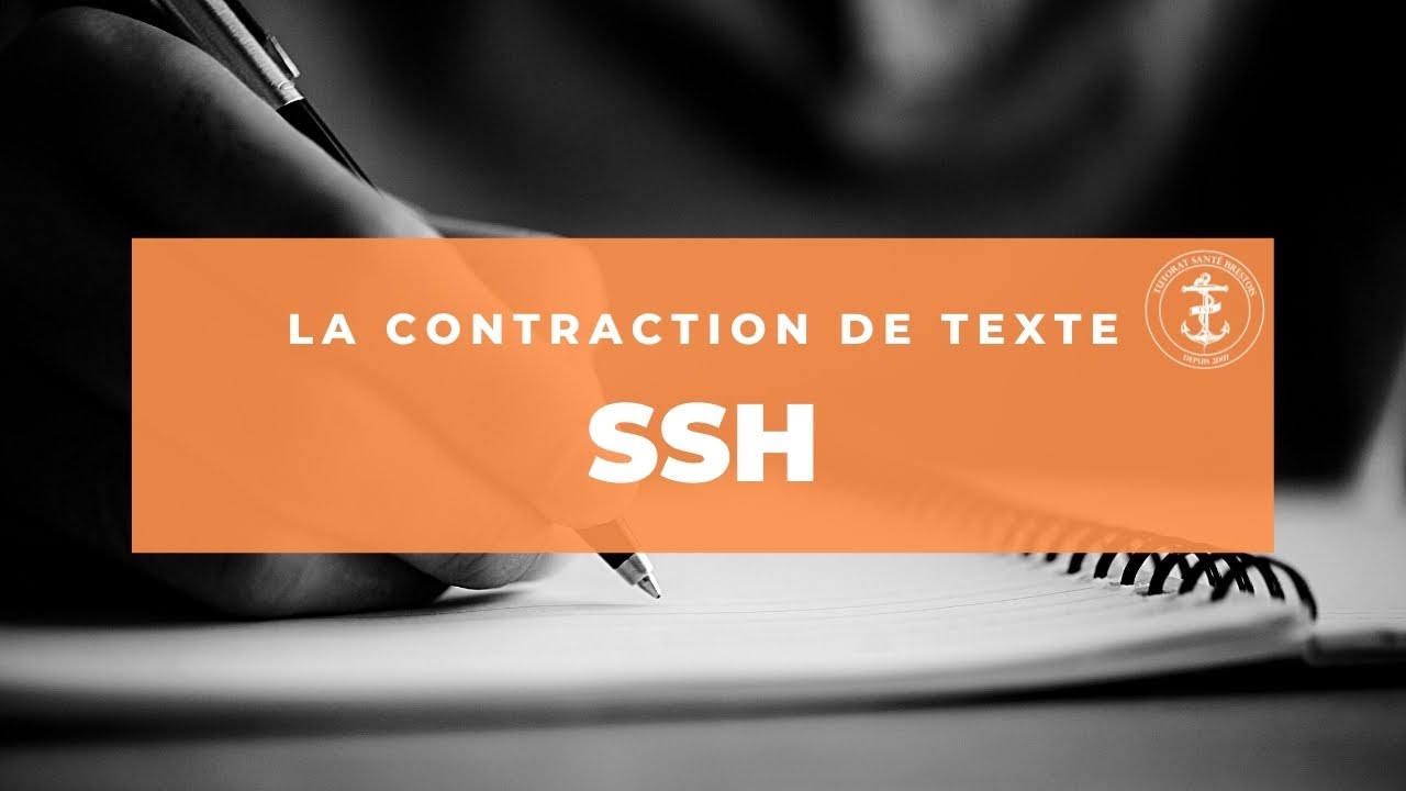 La Contraction de Texte - TSB