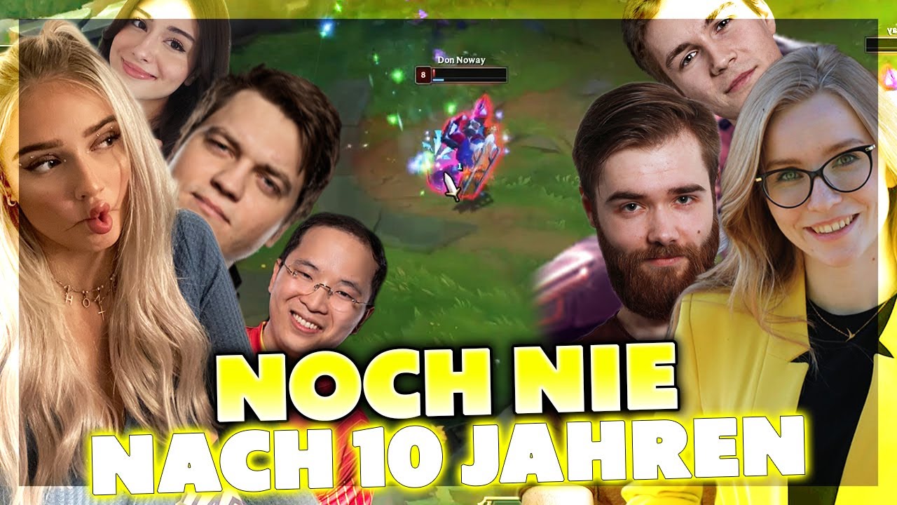 In 10 Jahren League nie gesehen mit Mahluna, Sola, Tolkin, HoneyPuu PilotCeeBee & Mehr