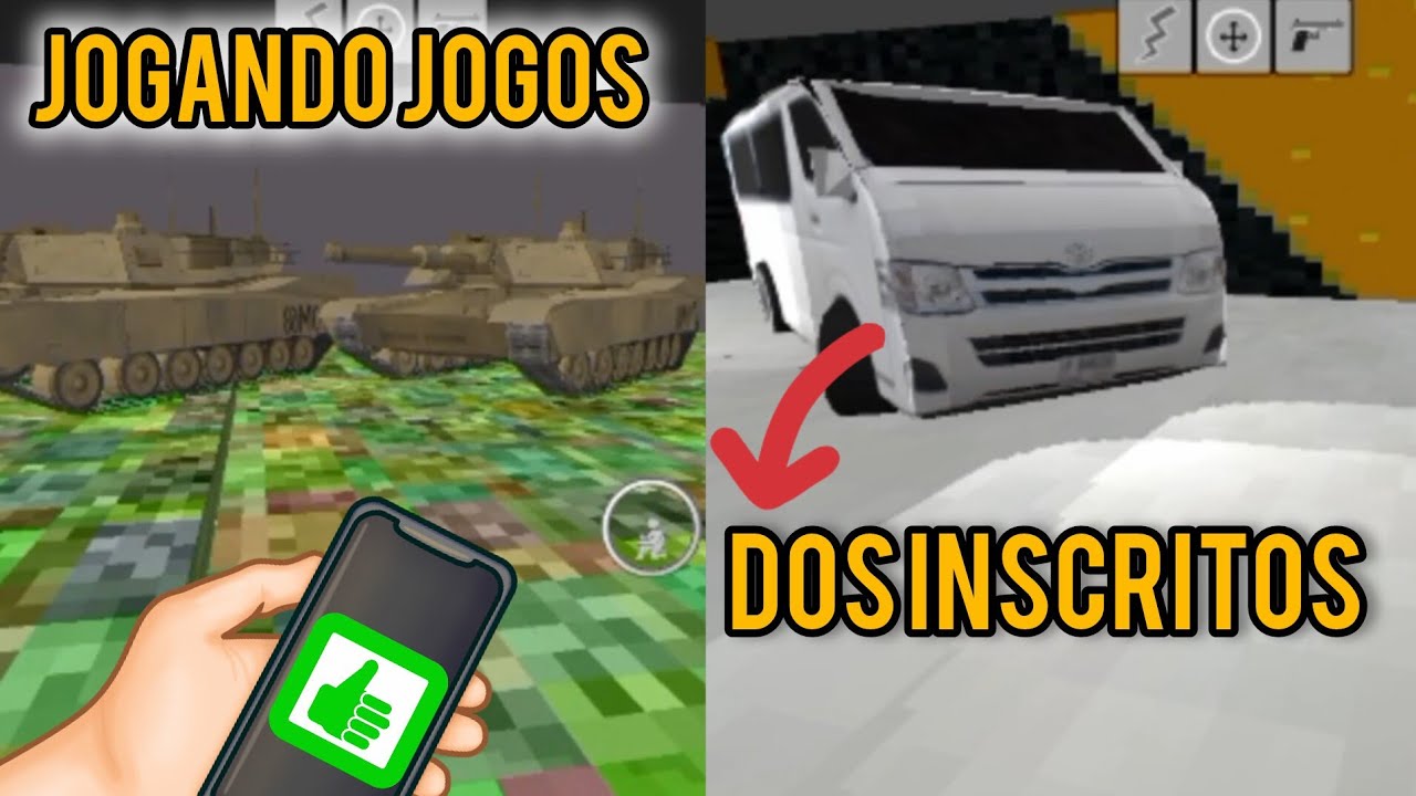 Jogando jogo de um inscrito explorei o mapa
