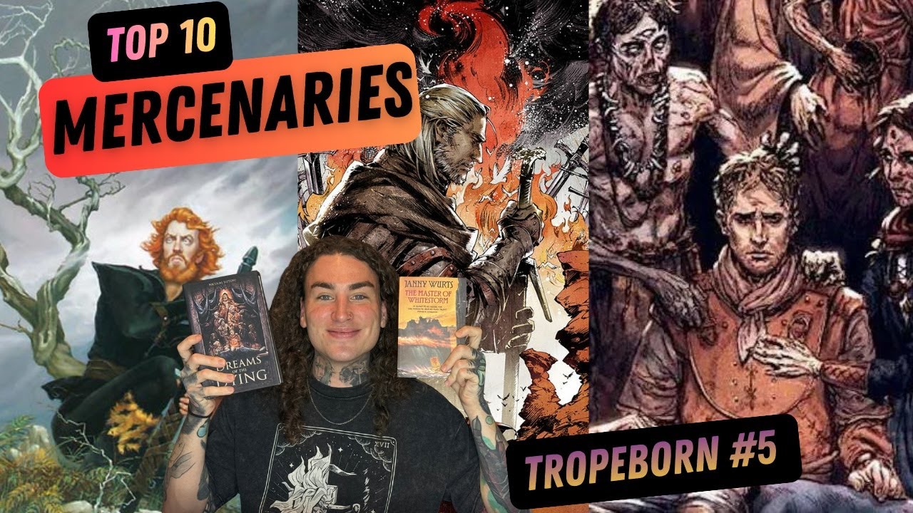 Top 10 Mercenaries In Fantasy- Tropeborn Episode #5