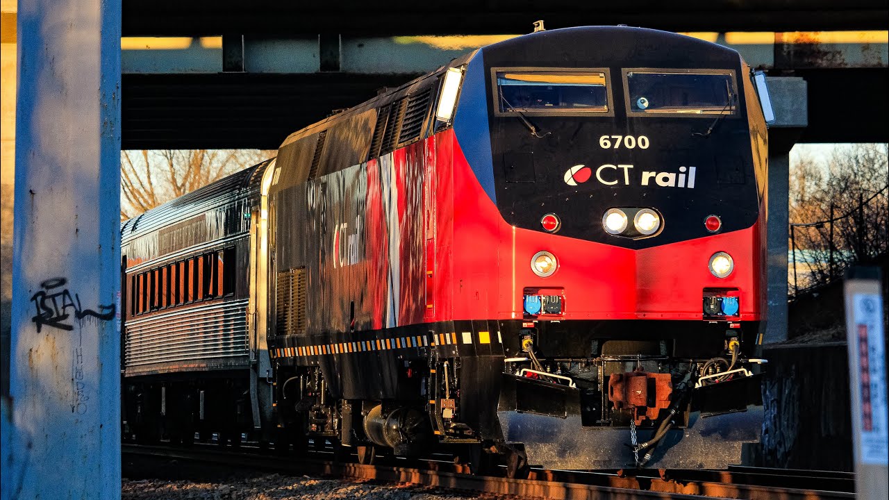 50 Amtrak & CT Rail Trains | Hartford Line (2022 - 2023)