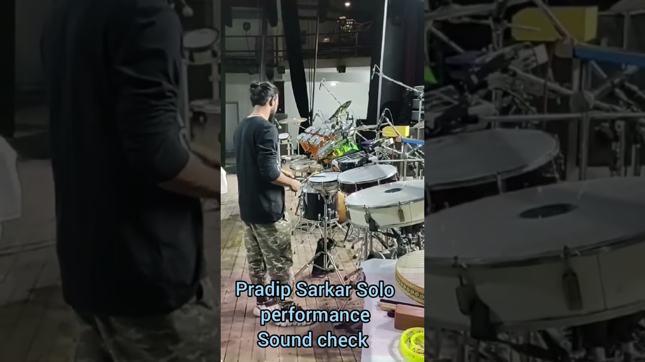 Pradip Sarkar Solo performance Sound check