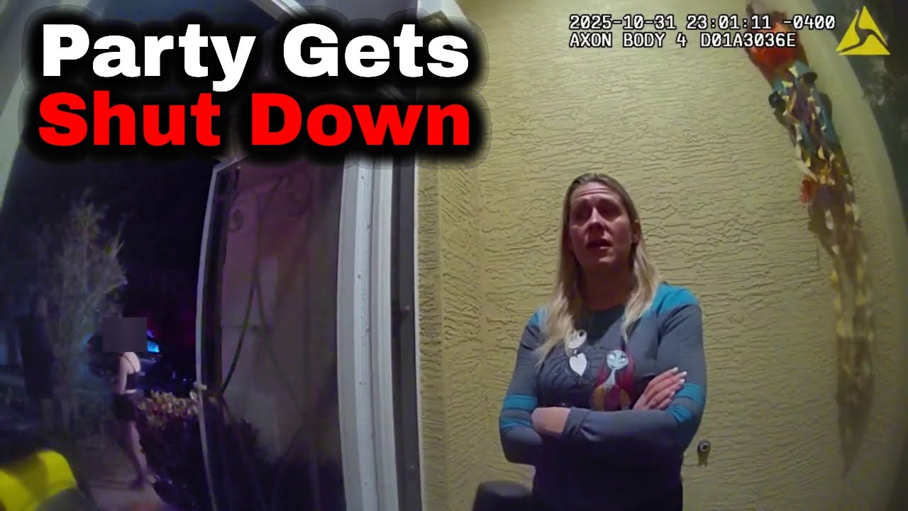 Police Respond To Party And Arrest Adult For Underage Drinking