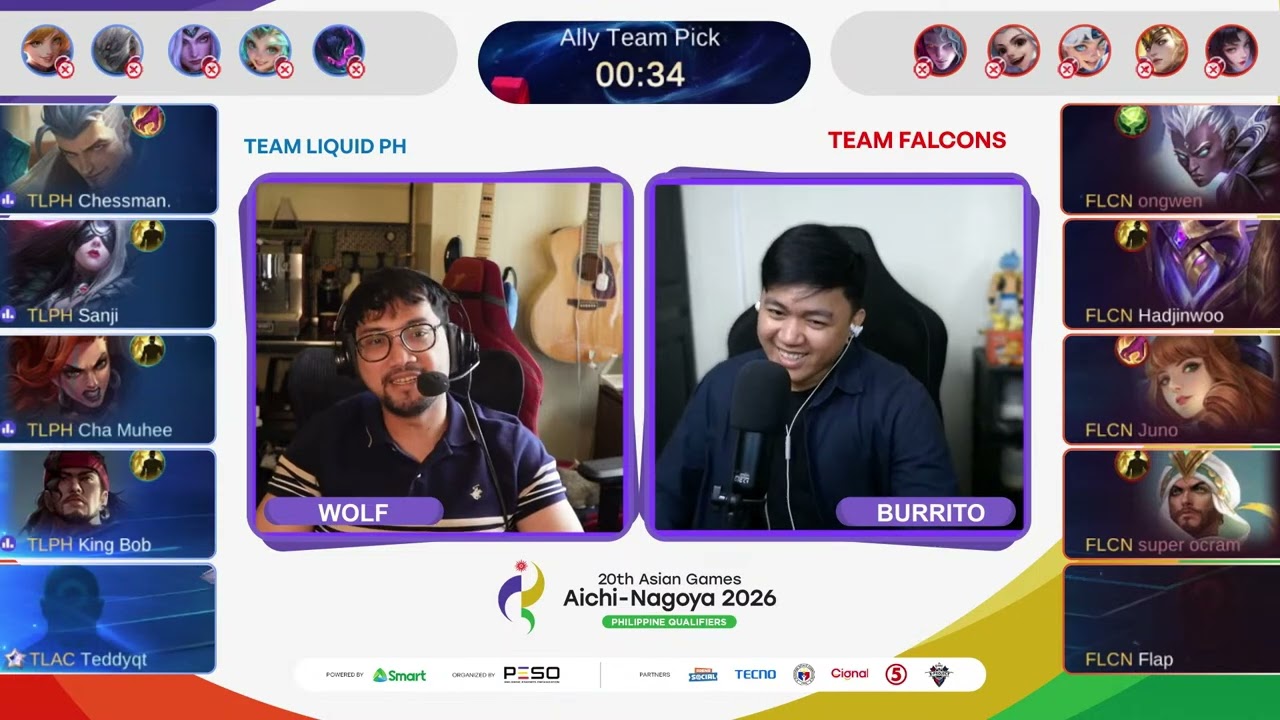 Day 2 Team Falcons vs TLPH Game 1