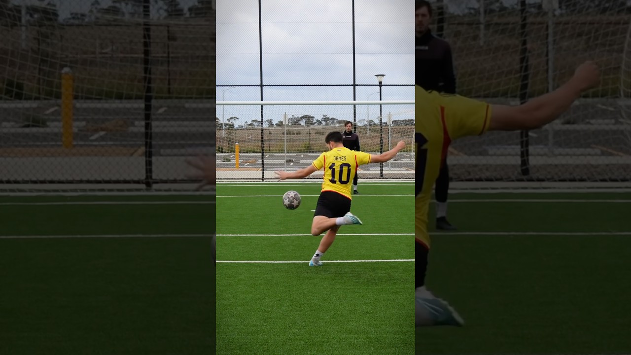 I Recreated James Rodriguez&rsquo;s Volley 🥵