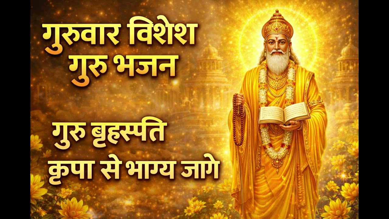 गुरु कृपा से खुलते भाग्य | गुरुवार का सबसे मनमोहक गुरु भजन | Guru Bhajan 2026