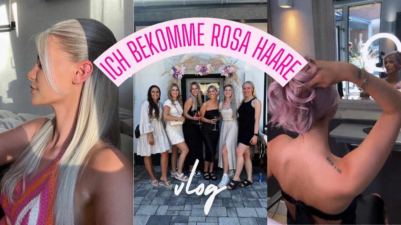 Ich habe mich endlich getraut!❤️‍🔥🧚🏼‍♀️II rosa Haare, neues Tattoo, Girls Day