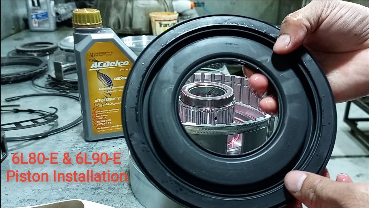 How to Install Transmission Piston, Dam and Spring 6L45 6L80 6L90 Transmission