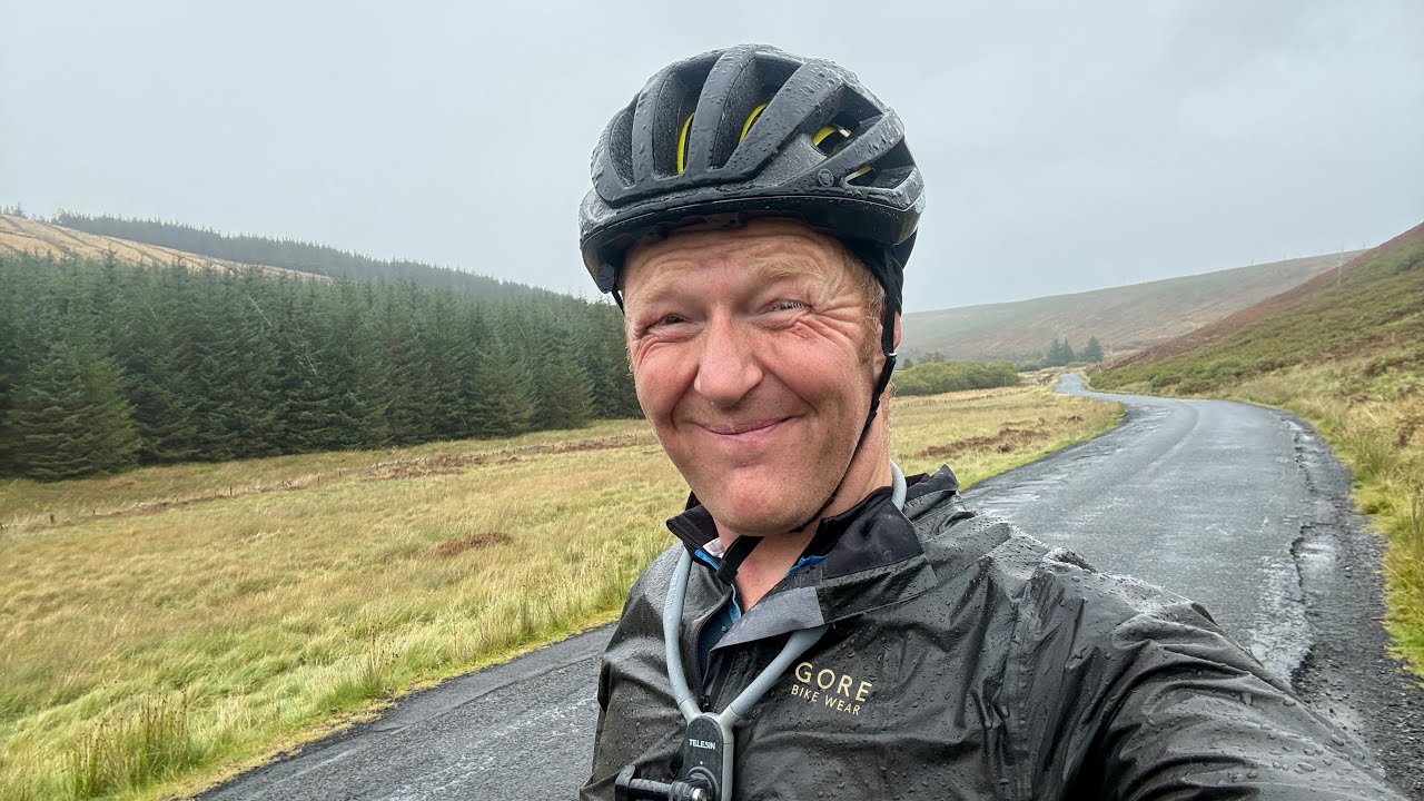 LEJOG Training - 300 Road Bike Miles - Day One.  Edinburgh to Moffat