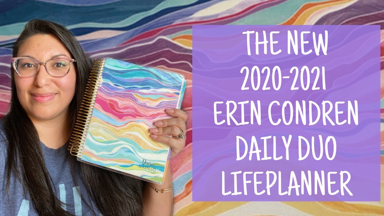 *BRAND NEW* | ERIN CONDREN | DAILY DUO | LIFE PLANNER & ACCESSORIES | 2020 / 2021 | REVIEW