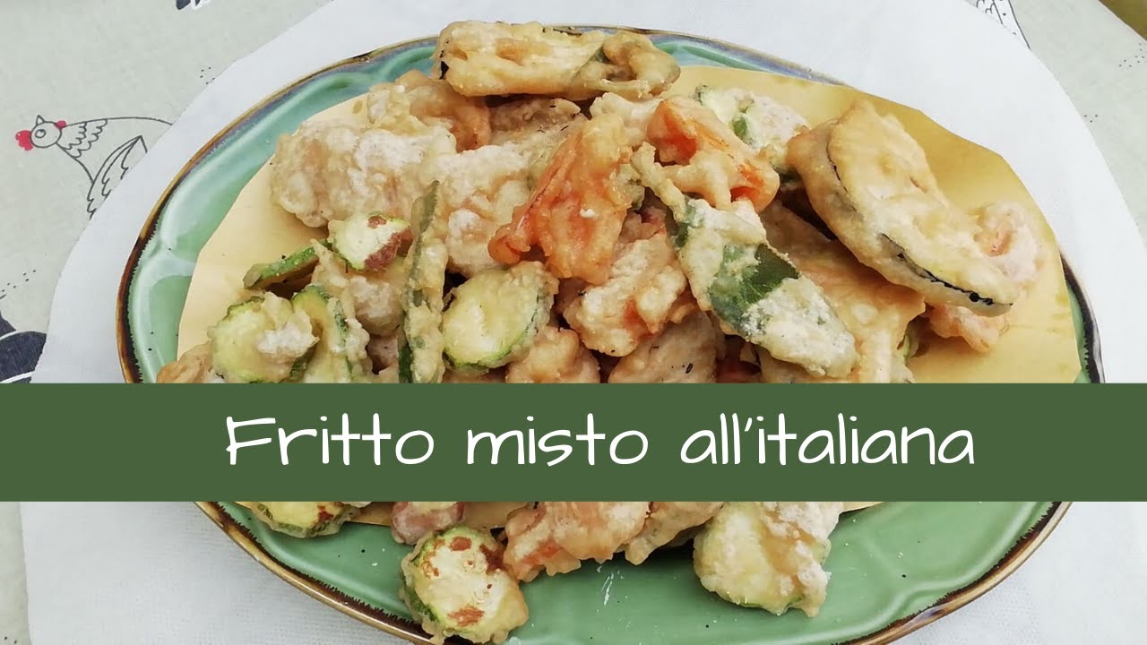 Fritto misto all'italiana: come si ottiene una frittura LEGGERA