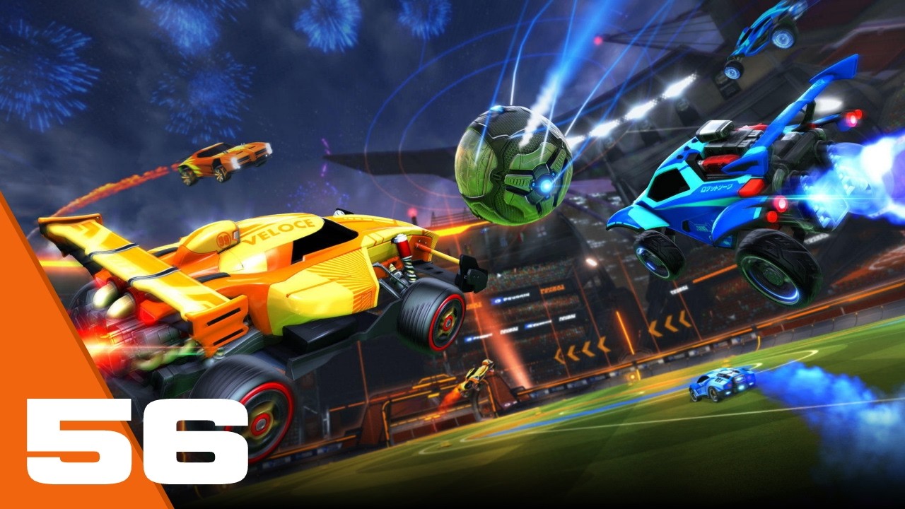 Rocket League (2 Player) - Episode 56